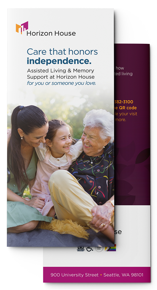 Assisted Living and Memory Care brochure